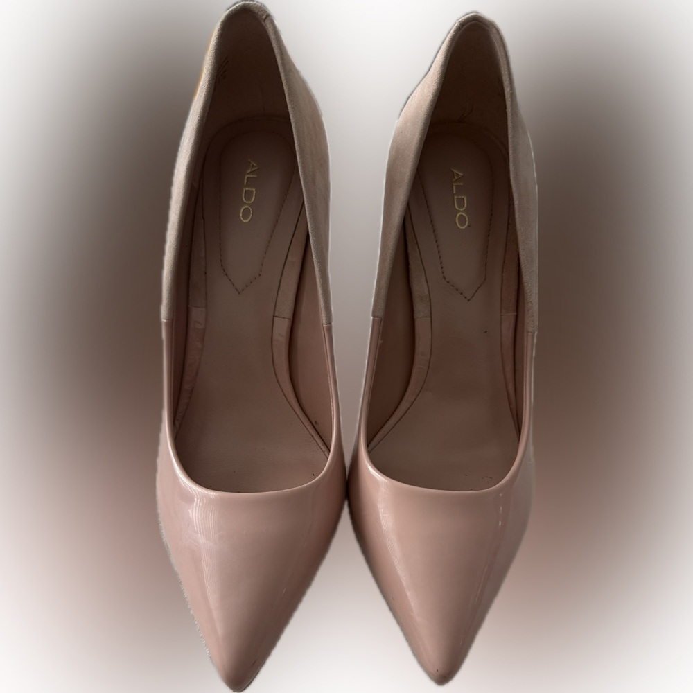 ALDO Blush Patent Pointed-Toe Pumps
